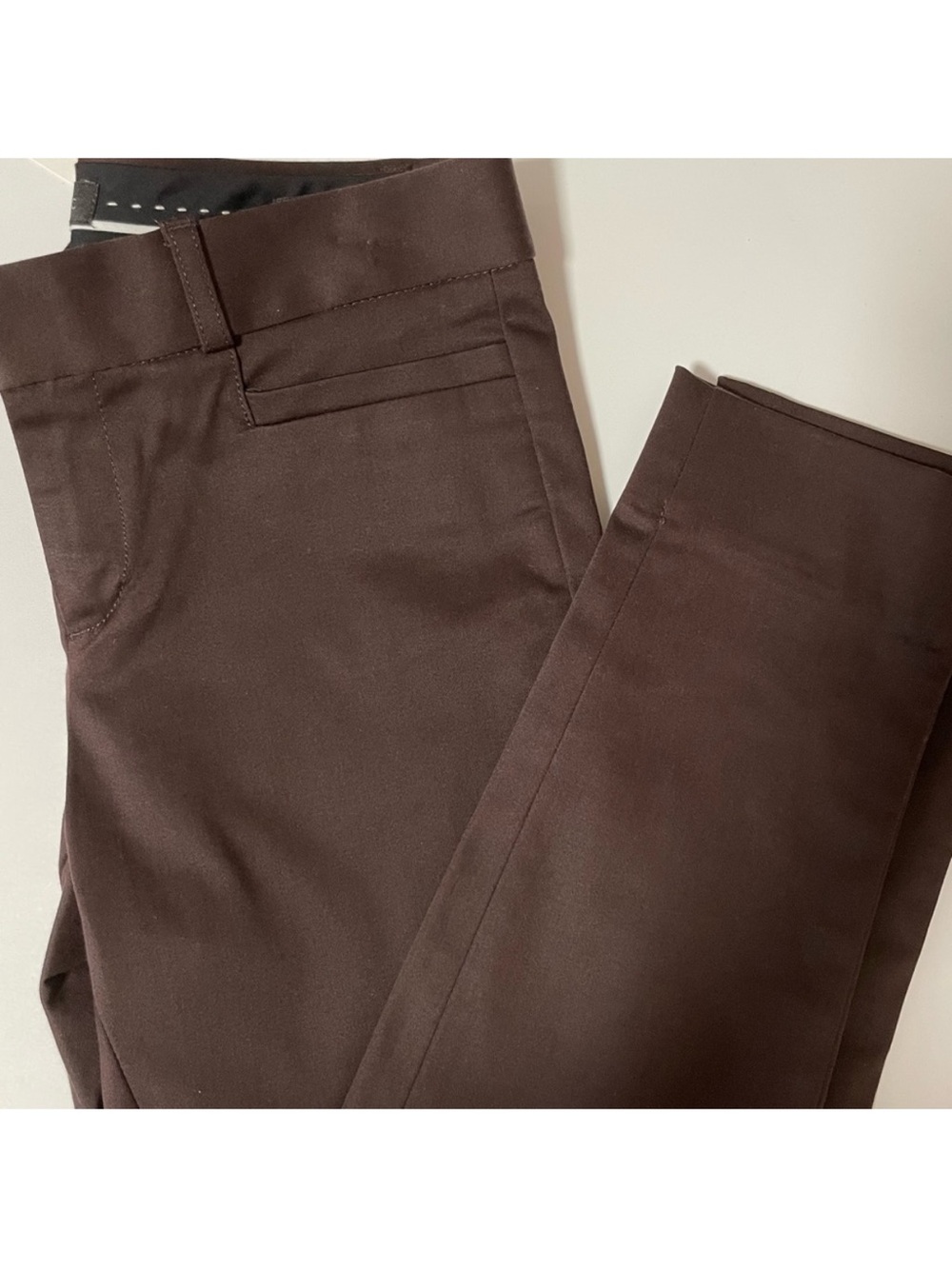 (NWOT) Banana Republic | Skinny Sloan Work Pants in Burgundy | Size 00P